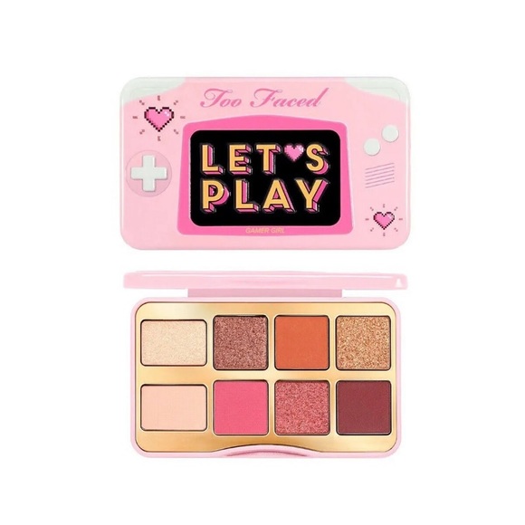 TOO FACED Let's Play On the Fly Eye Shadow Palette Bubble Gum Scent - NIB - Picture 1 of 6